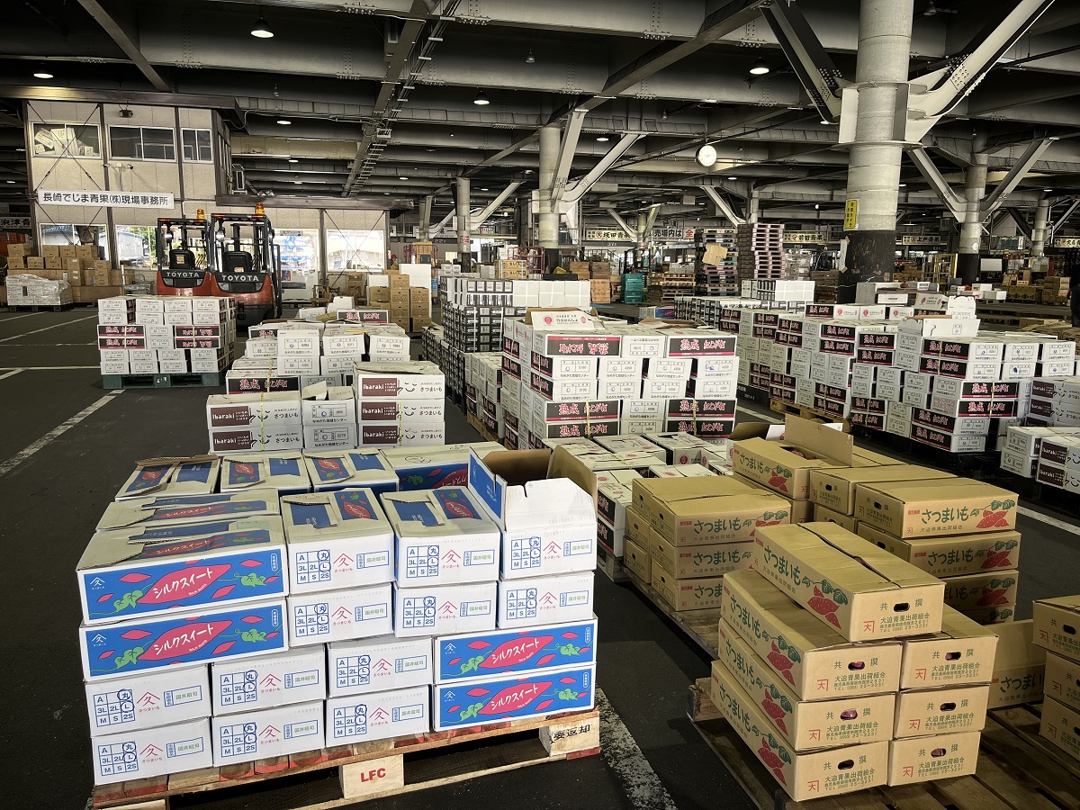 卸売、大量、まとめ売り。 長崎県最大手の青果卸売企業の営業 | 長崎でじま青果株式会社の求人
